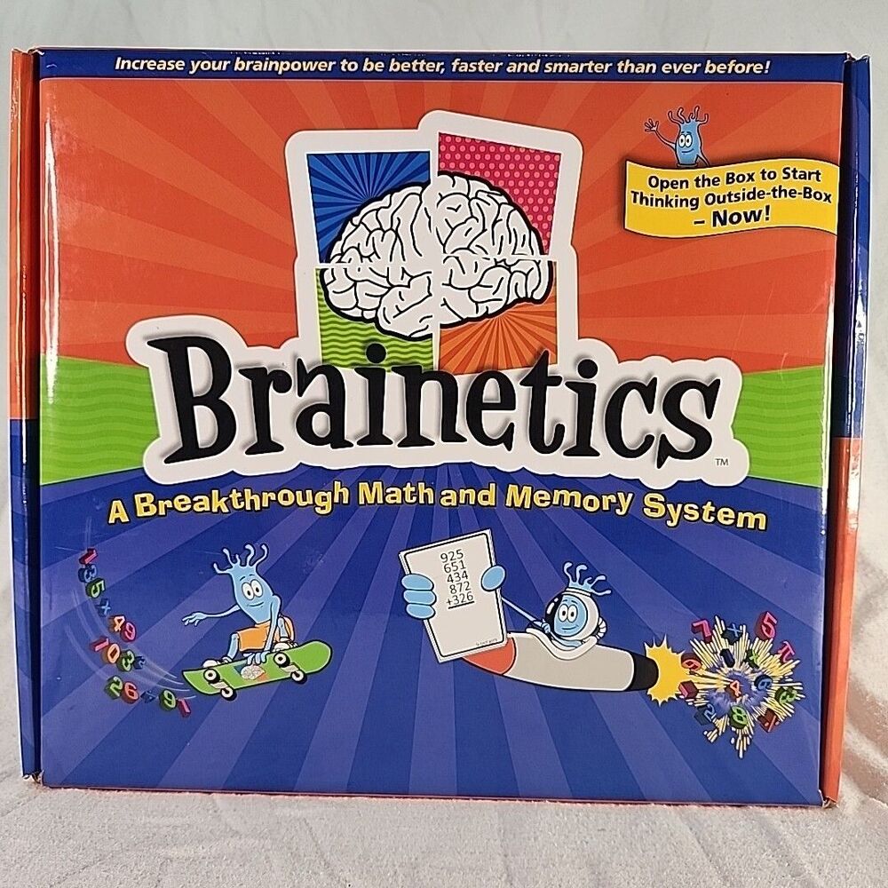 Brainetics Breakthrough Math and Memory System Ages 9+ Featured On ABC 20/20 NEW